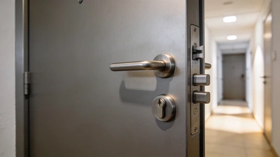 Bezpečnostný zámok na vstupných dverách bytu