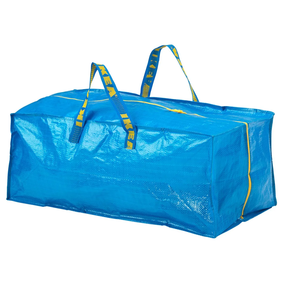 IKEA FRAKTA modrá nákupná taška