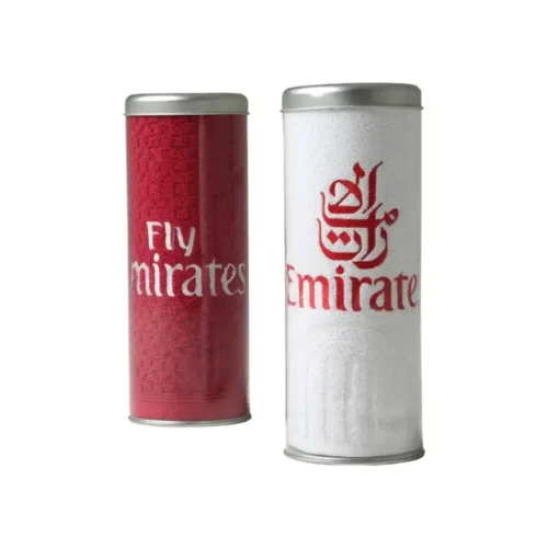 Uteráky s výšivkou loga pre Fly Emirates