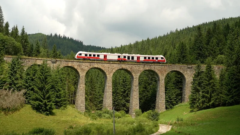 Rozľahlé planiny okolo Telgártu s Kráľovou hoľou v pozadí